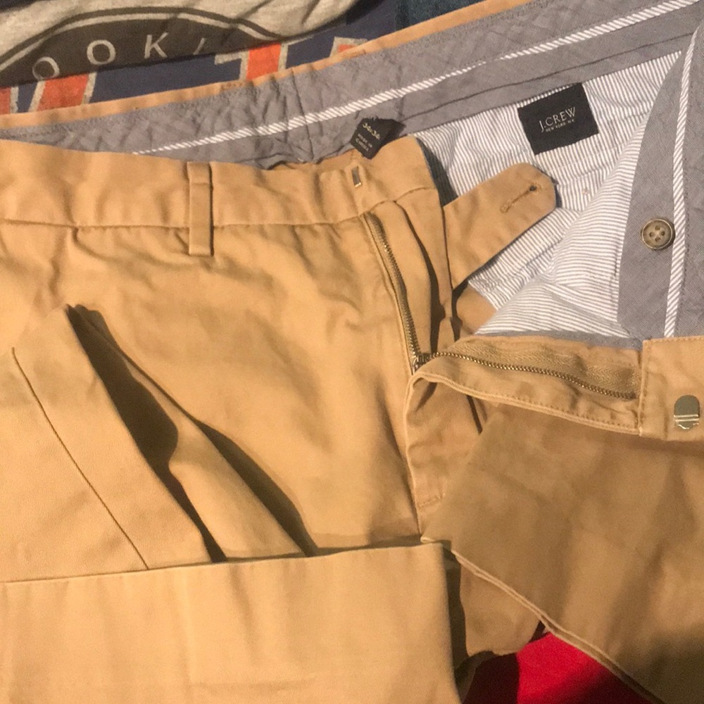 J Crew Classic Fit Khakis